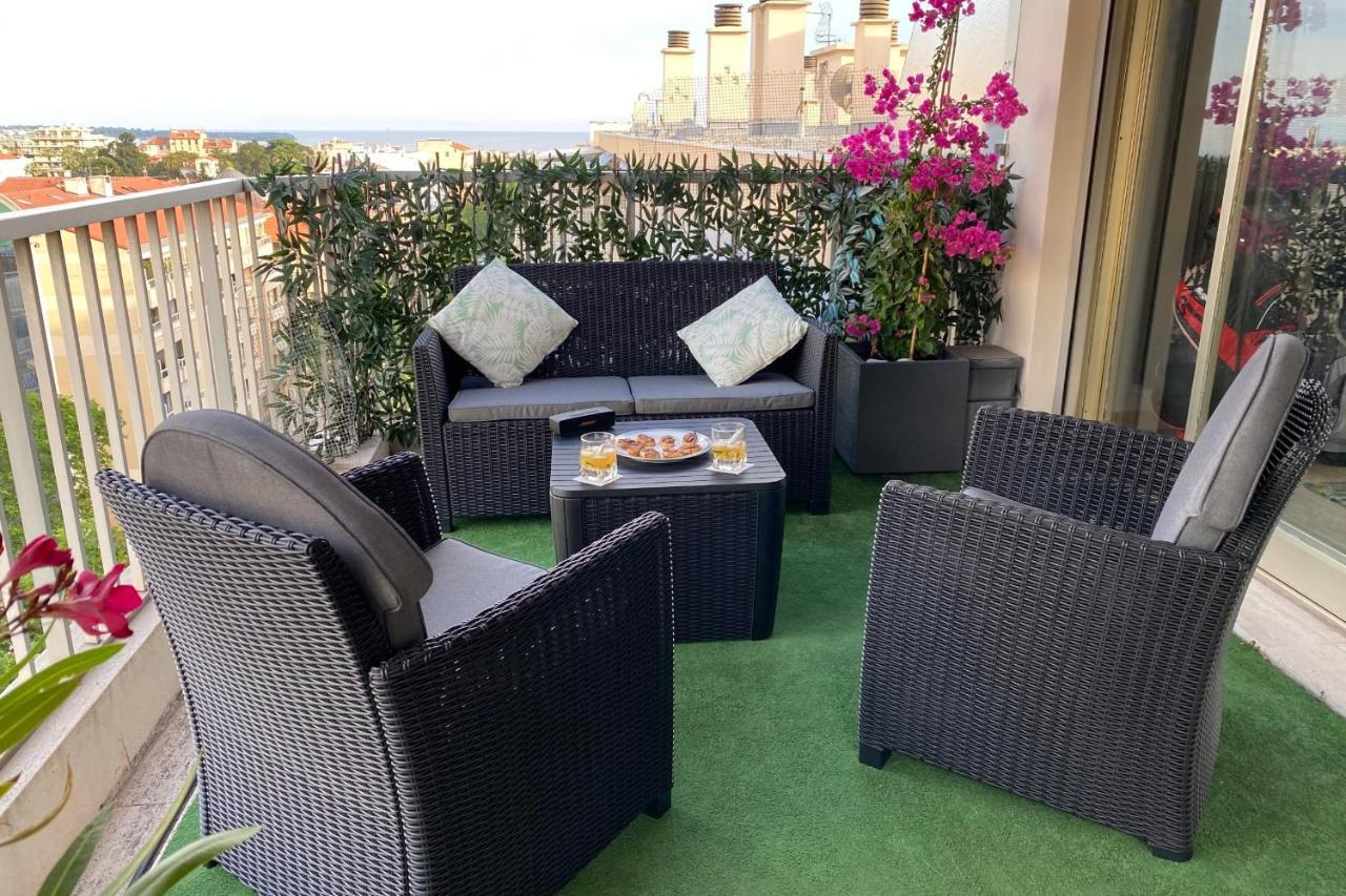 Immogroom - Apartment With Terrace - Ac - Parking Cannes Buitenkant foto