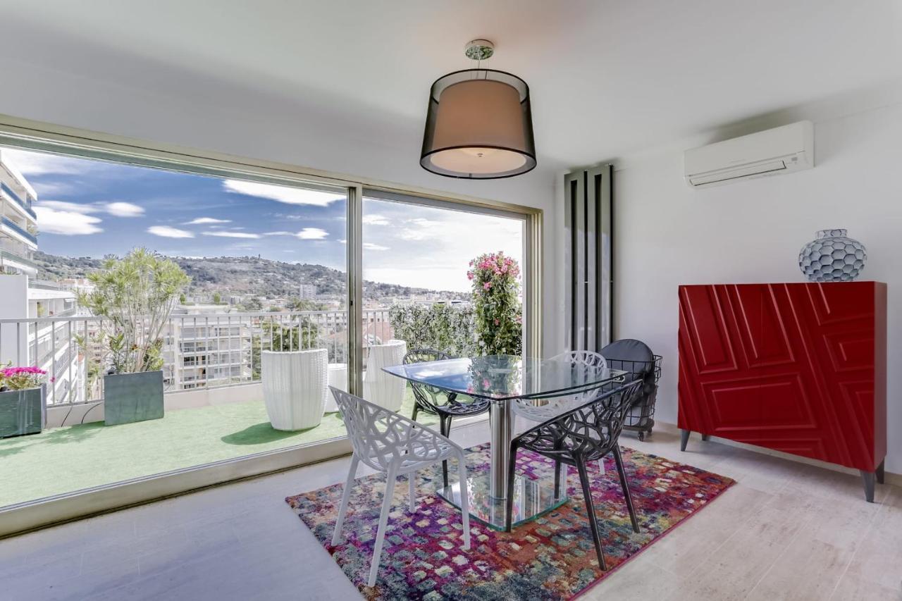 Immogroom - Apartment With Terrace - Ac - Parking Cannes Buitenkant foto