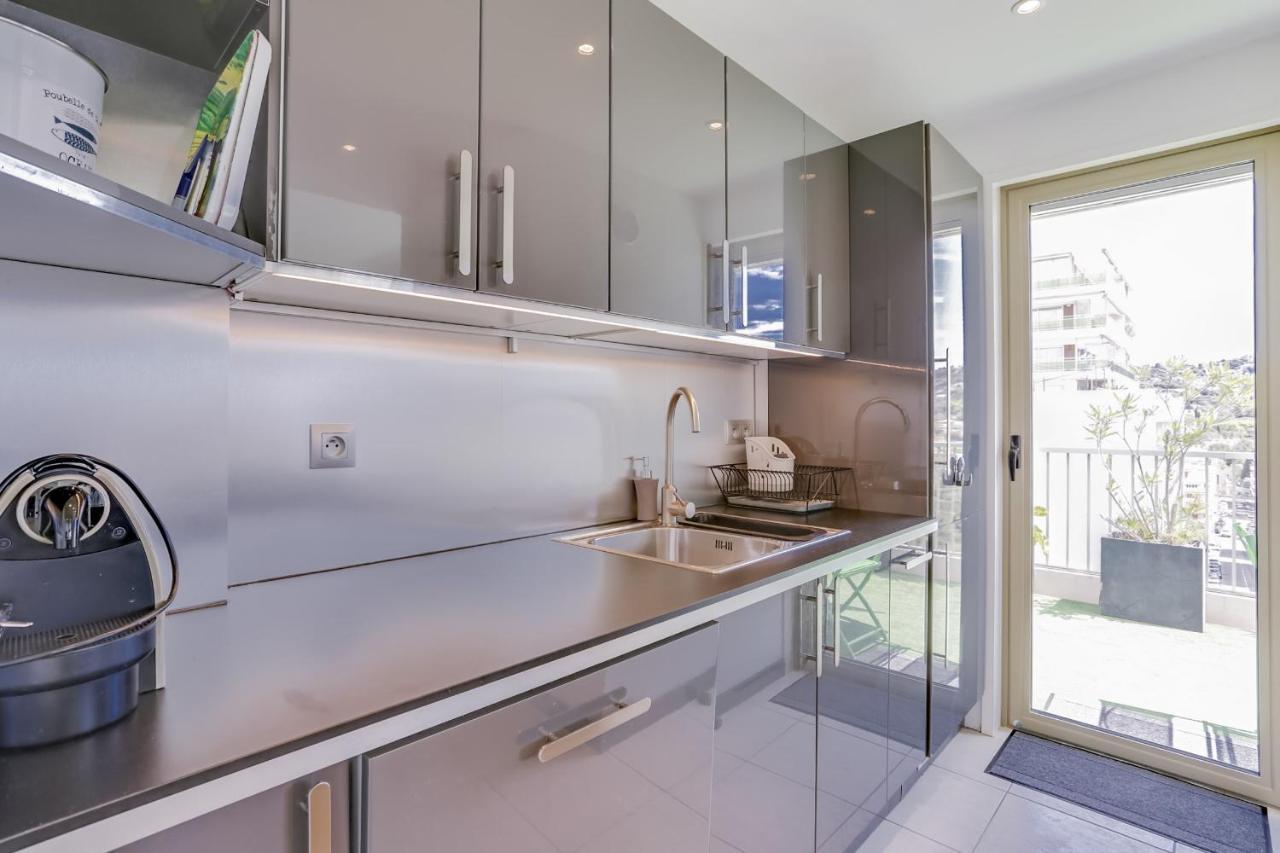 Immogroom - Apartment With Terrace - Ac - Parking Cannes Buitenkant foto