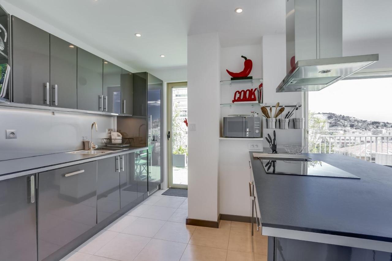 Immogroom - Apartment With Terrace - Ac - Parking Cannes Buitenkant foto