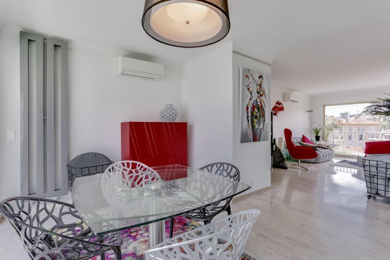 Immogroom - Apartment With Terrace - Ac - Parking Cannes Buitenkant foto